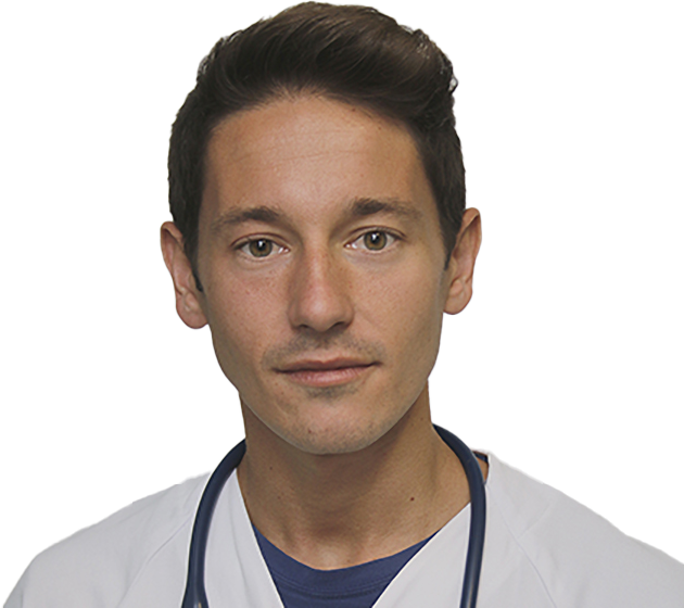 Retrato del Dr. Aitor Azkarate, oncólogo médico